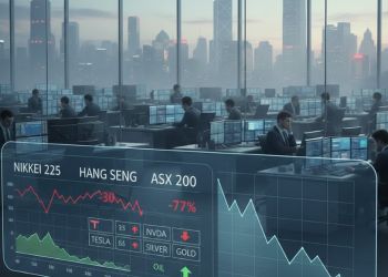 Asian stocks poised for weak as US tech losses unsettle global markets (1)