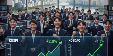 South Korea Stocks Jump As AI Lifts Markets to New Highs and Fuels 2026 Optimism
